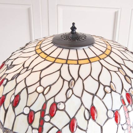 Endon 70940 - Lampada da terra DRAGONFLY 2xE27/60W/230V Ø 50 cm