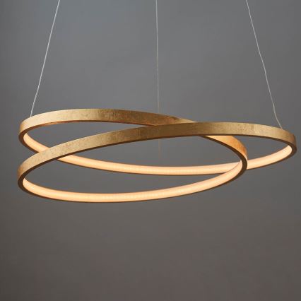 Endon 72479 - Lampadario LED a sospensione con filo SCRIBBLE LED/31,5W/230V 3000K oro