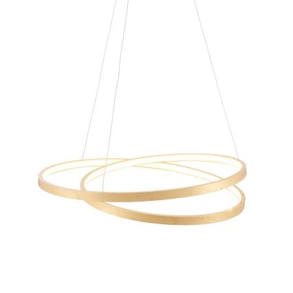 Endon 72479 - Lampadario LED a sospensione con filo SCRIBBLE LED/31,5W/230V 3000K oro