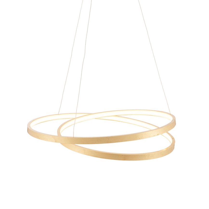 Endon 72479 - Lampadario LED a sospensione con filo SCRIBBLE LED/31,5W/230V 3000K oro