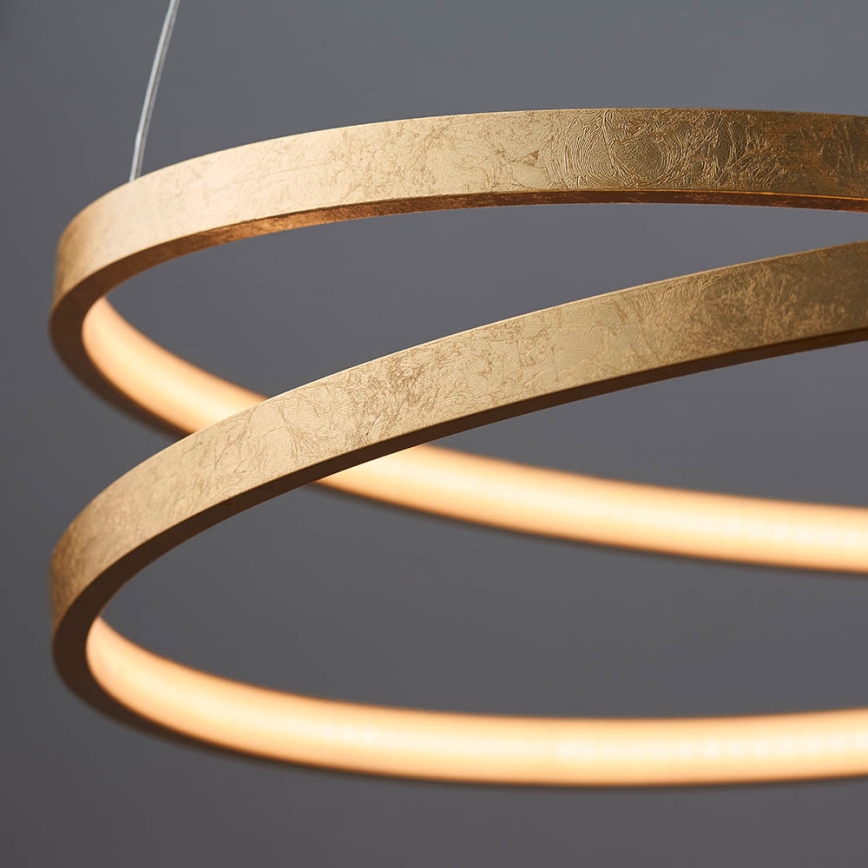 Endon 72479 - Lampadario LED a sospensione con filo SCRIBBLE LED/31,5W/230V 3000K oro