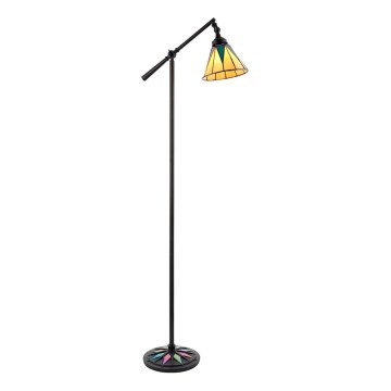 Endon 74355 - Lampada da terra Tiffany DARK STAR 1xE14/40W/230V