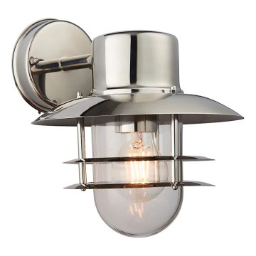 Endon 74703 - Applique da esterno JENSON 1xE27/40W/230V IP44 cromo lucido