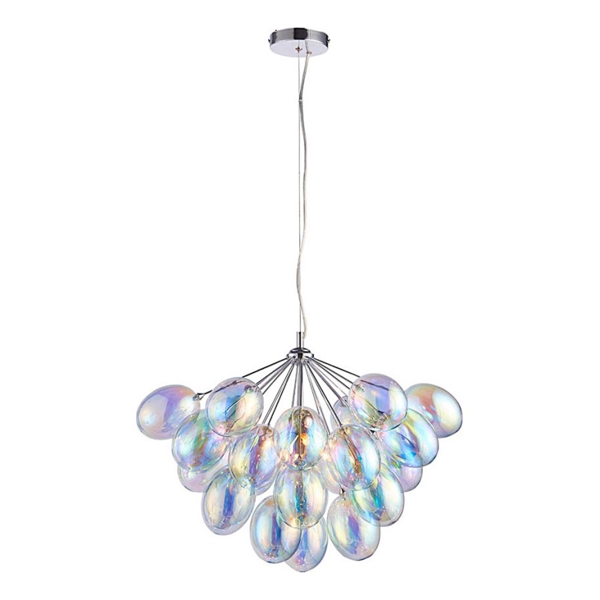 Endon 76450 - Lampadario a sospensione con cavo INFINITY 6xG9/28W/230V multicolore
