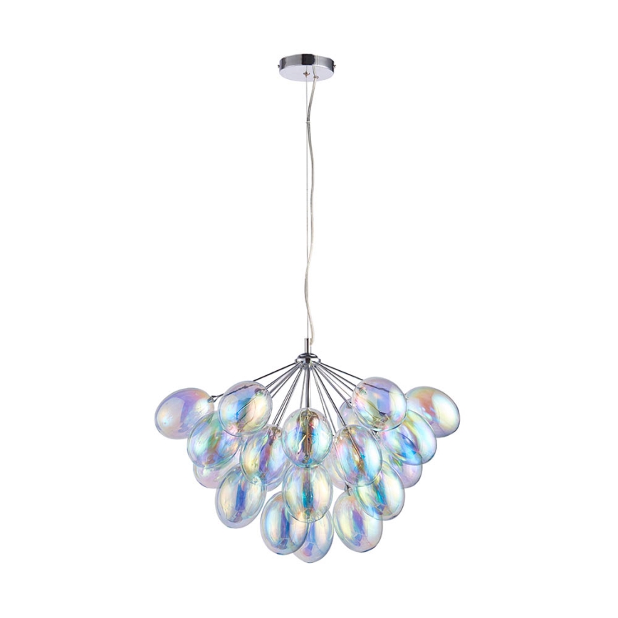 Endon 76450 - Lampadario a sospensione con cavo INFINITY 6xG9/28W/230V multicolore