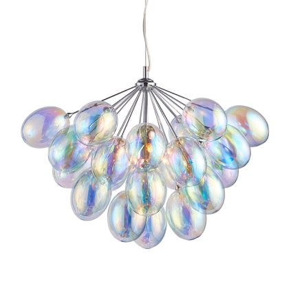 Endon 76450 - Lampadario a sospensione con cavo INFINITY 6xG9/28W/230V multicolore