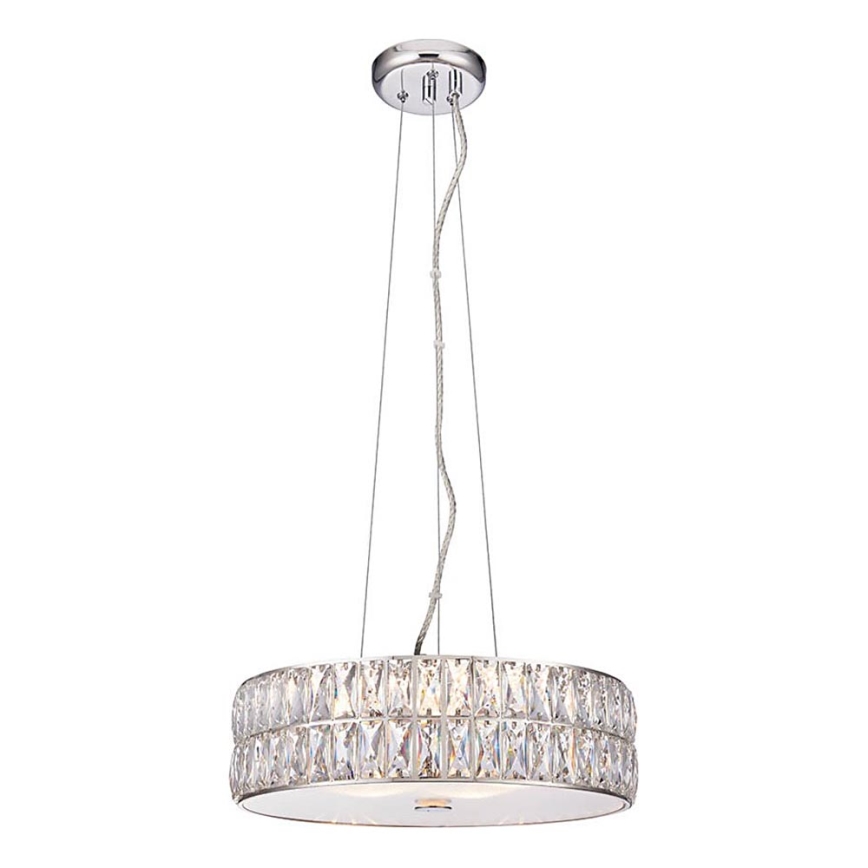 Endon 76513 - Lampadario LED sospeso su cavo VERINA 5xLED/5W/230V cromo lucido