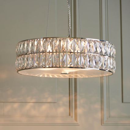 Endon 76513 - Lampadario LED sospeso su cavo VERINA 5xLED/5W/230V cromo lucido