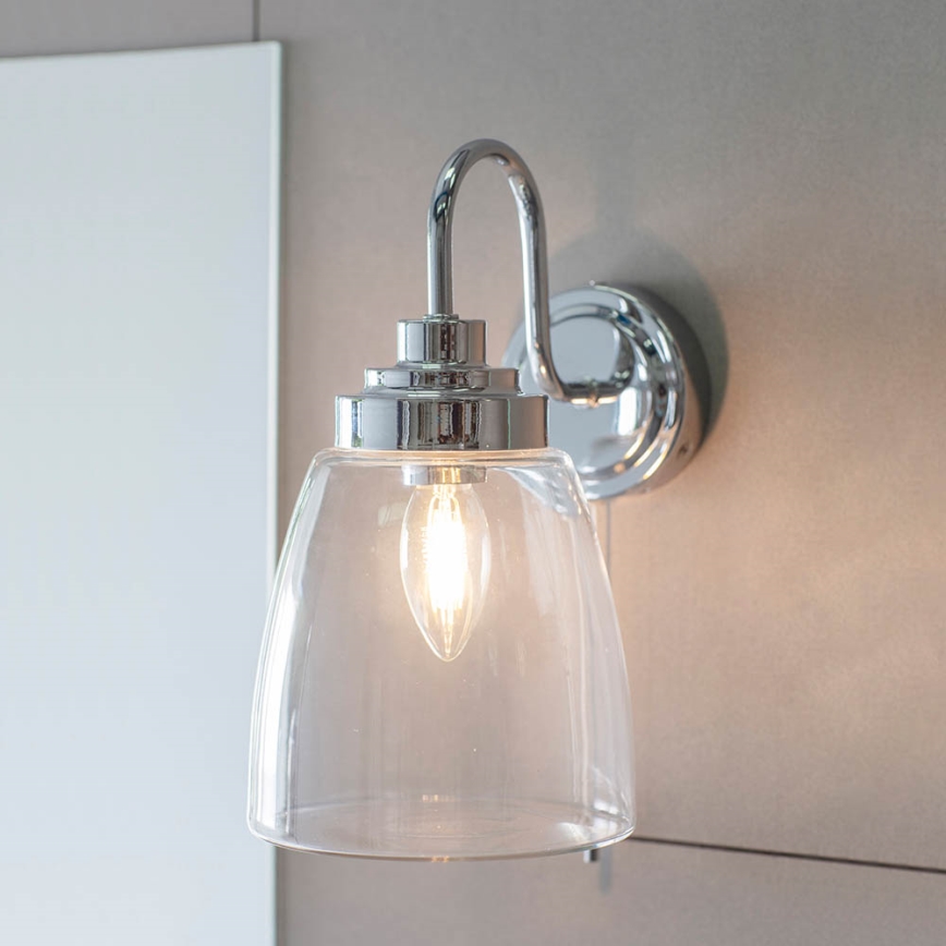 Endon 77088 - Applique da parete per bagno ASHBURY 1xE14/4W/230V IP44, cromo lucido