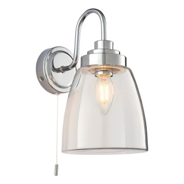 Endon 77088 - Applique da parete per bagno ASHBURY 1xE14/4W/230V IP44, cromo lucido