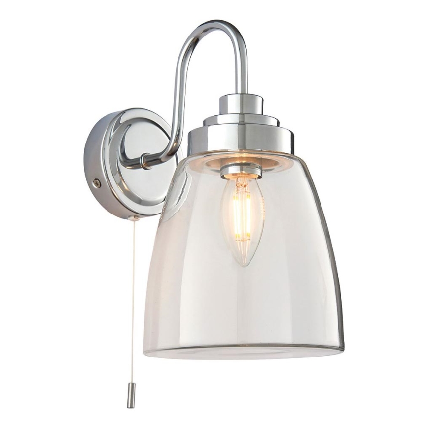 Endon 77088 - Applique da parete per bagno ASHBURY 1xE14/4W/230V IP44, cromo lucido