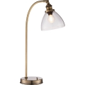 Endon 77859 - Lampada da tavolo HANSEN 1xE14/40W/230V ottone