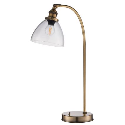 Endon 77859 - Lampada da tavolo HANSEN 1xE14/40W/230V ottone