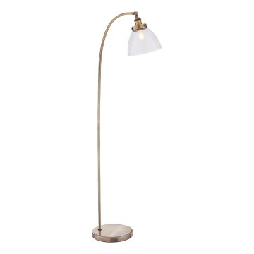 Endon 77860 - Lampada con piedistallo HANSEN 1xE27/40W/230V ottone