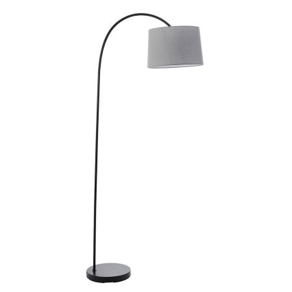 Endon 78163 - Lampada da terra CARLSON 1xE27/60W/230V grigio/nero