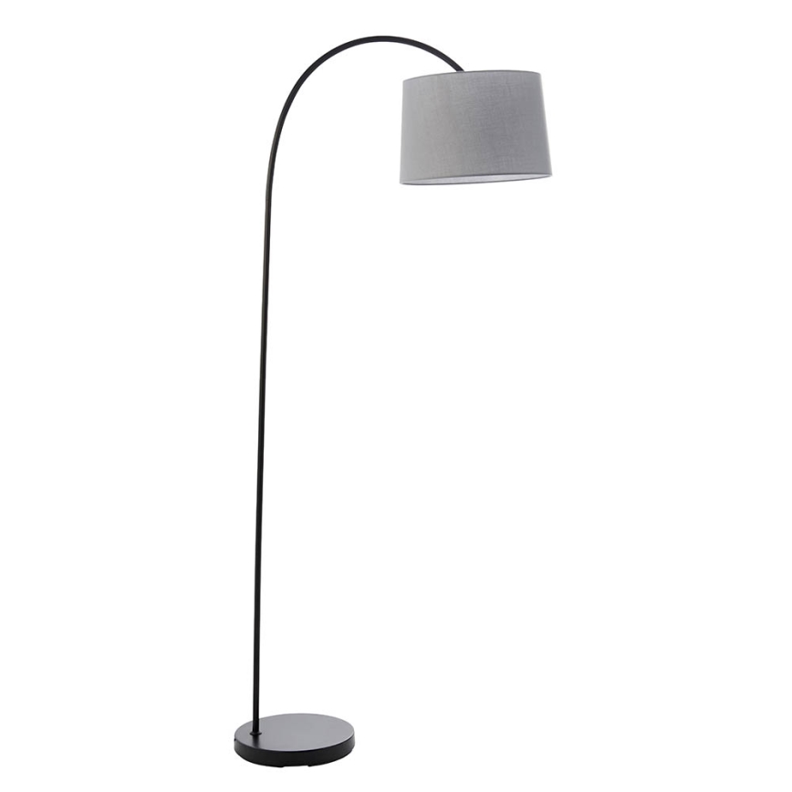 Endon 78163 - Lampada da terra CARLSON 1xE27/60W/230V grigio/nero