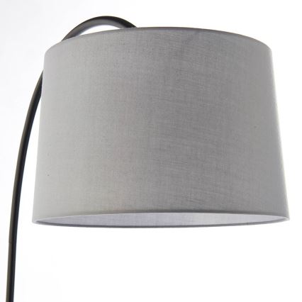 Endon 78163 - Lampada da terra CARLSON 1xE27/60W/230V grigio/nero