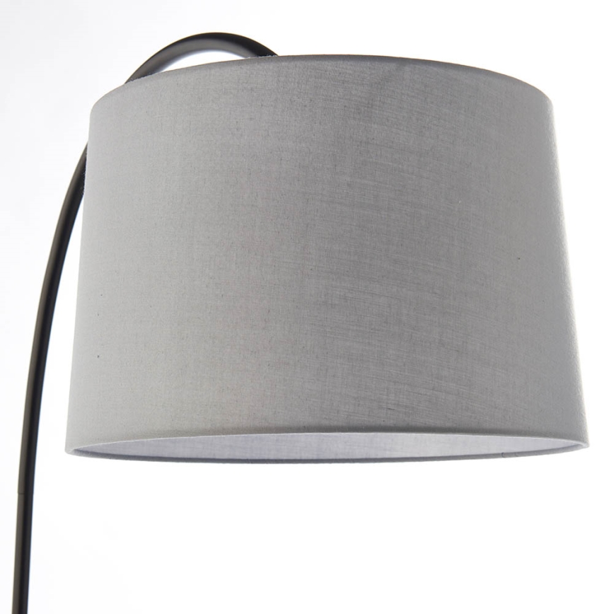 Endon 78163 - Lampada da terra CARLSON 1xE27/60W/230V grigio/nero
