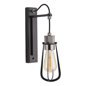 Endon 80950 - Applique URBAN 1xE27/6W/230V nero