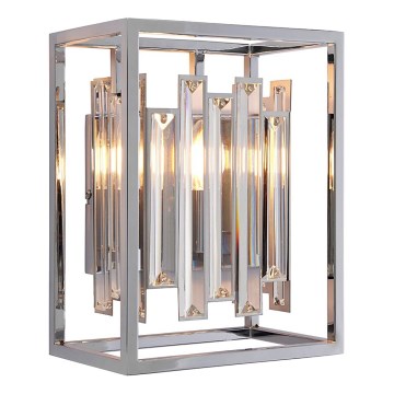 Endon 81932 - Applique da parete ACADIA 1xE14/40W/230V finitura cromata lucida