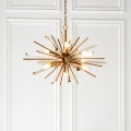 Endon 81936 - Lampadario a catena 6xE14/40W/230V dorato