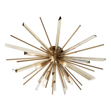 Endon 81937 - Plafoniera 4xE14/40W/230V Ø 80 cm, finitura oro