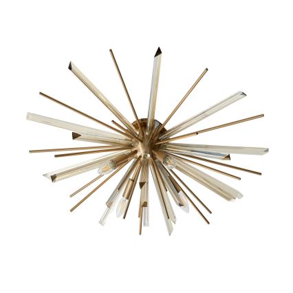 Endon 81937 - Plafoniera 4xE14/40W/230V Ø 80 cm, finitura oro