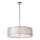 Endon 81969 - Lampadario a sospensione con catena CORDERO 3xE27/10W/230V cromo opaco