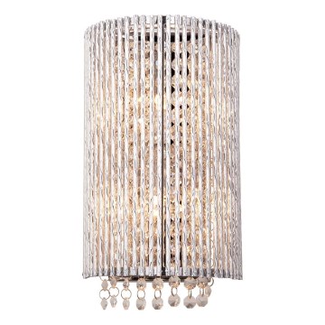 Endon 81978 - Applique di cristallo GALINA 2xG9/25W/230V cromo lucido