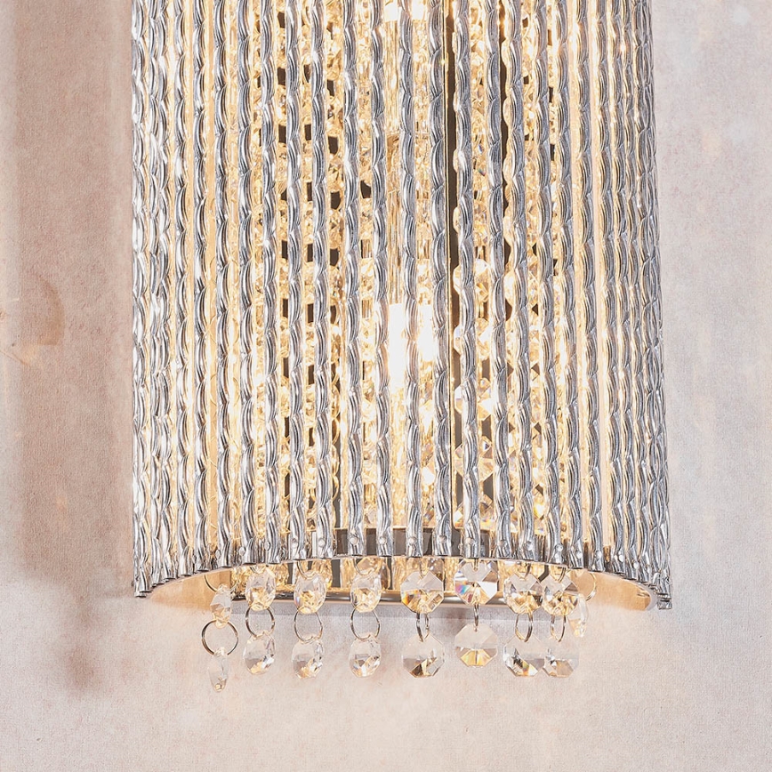 Endon 81978 - Applique di cristallo GALINA 2xG9/25W/230V cromo lucido