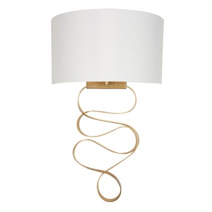 Endon 82070 - Lampada da parete 1xE27/10W/230V bianca/ottone