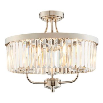 Endon 90264 - Lampadario a plafone CHESTERFIELD 3xE14/6W/230V cromo lucido