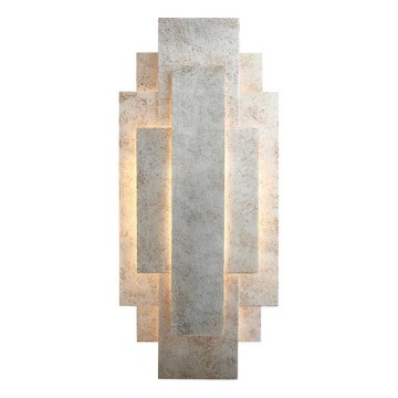 Endon 90451 - Applique da parete ALZARE 2xG9/3W/230V bianco anticato