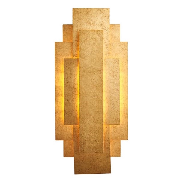 Endon 90452 - Applique ALZARE 2xG9/3W/230V oro