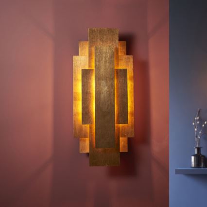 Endon 90452 - Applique ALZARE 2xG9/3W/230V oro