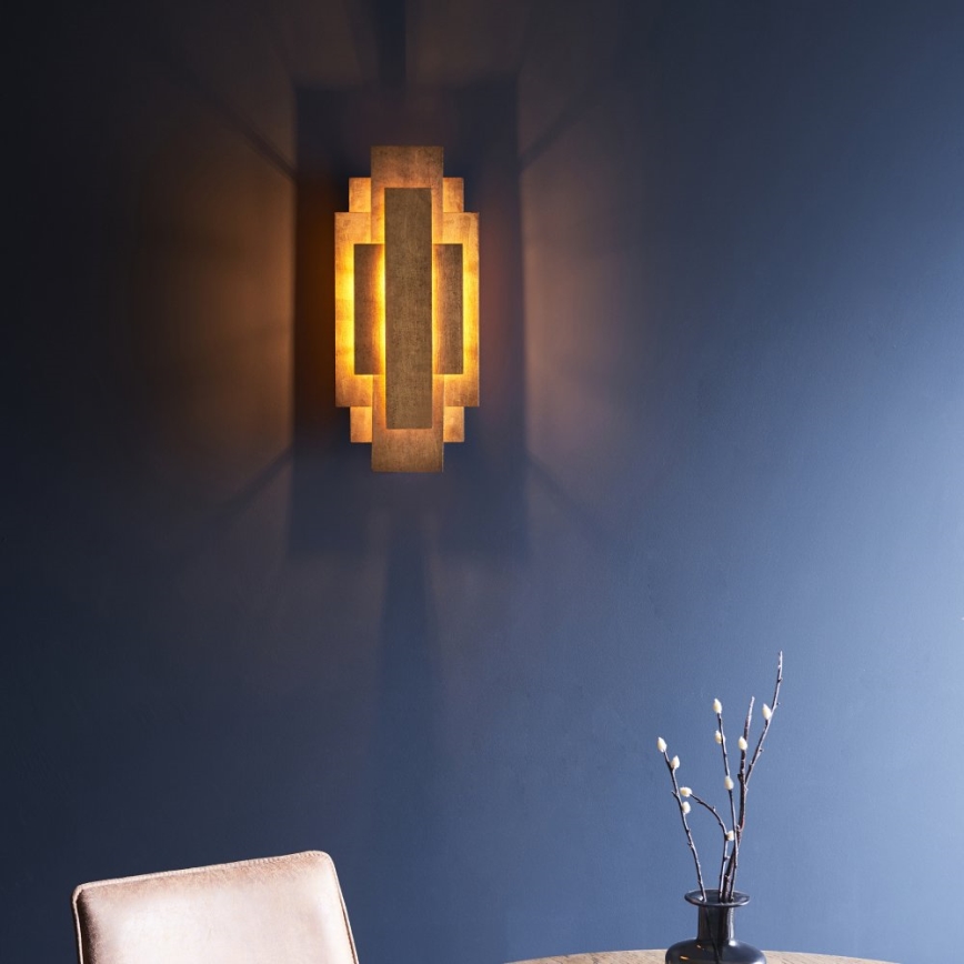 Endon 90452 - Applique ALZARE 2xG9/3W/230V oro