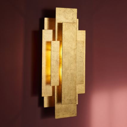 Endon 90452 - Applique ALZARE 2xG9/3W/230V oro