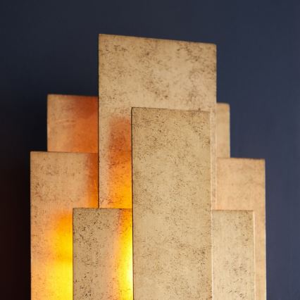 Endon 90452 - Applique ALZARE 2xG9/3W/230V oro