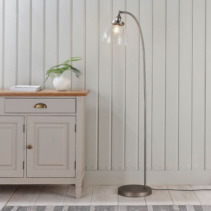Endon 91741 - Piantana HANSEN 1xE27/40W/230V cromo satinato