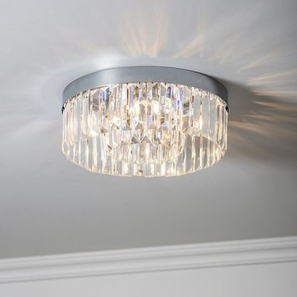 Endon 91811 - Plafoniera da soffitto per bagno SHIMMER 5xG9/18W/230V IP44 cromato lucido