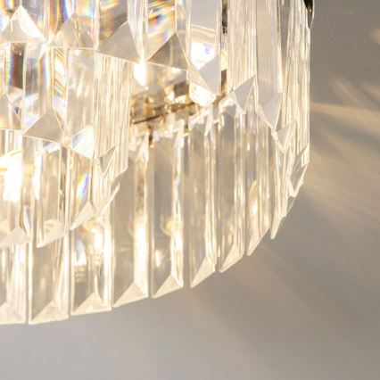Endon 91811 - Plafoniera da soffitto per bagno SHIMMER 5xG9/18W/230V IP44 cromato lucido