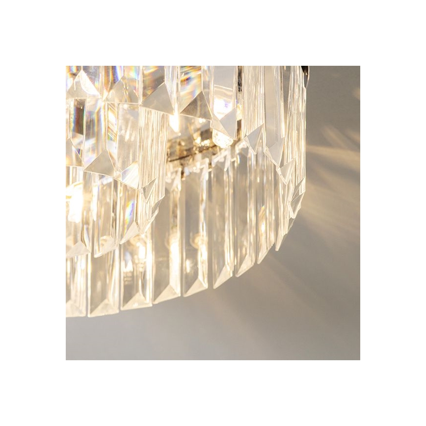 Endon 91811 - Plafoniera da soffitto per bagno SHIMMER 5xG9/18W/230V IP44 cromato lucido