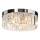 Endon 91811 - Plafoniera da soffitto per bagno SHIMMER 5xG9/18W/230V IP44 cromato lucido