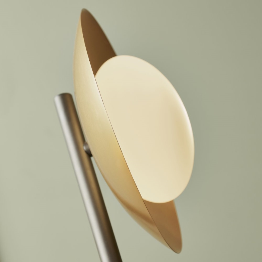 Endon 92039 - Lampada con piedistallo RUFFLE 3xG9/3W/230V nero/oro