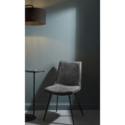 Endon 92301 - Lampada da terra LANDIS 1xE27/10W/230V nera