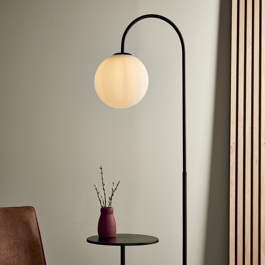 Endon 92424 - Lampada da terra HALO 1xE14/7W/230V nera