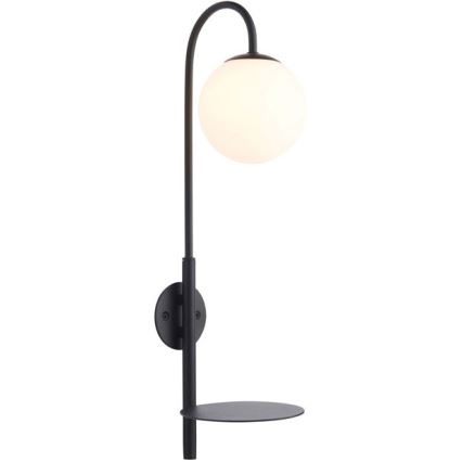 Endon 92726 - Lampada da parete HALO 1xG9/3W/230V nero/bianco