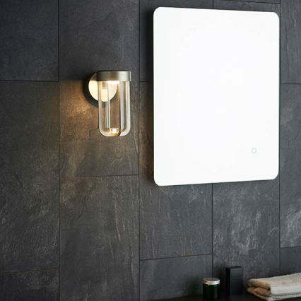 Endon 92782 - Applique da parete per bagno LED/8W/230V IP44 2700K cromo opaco