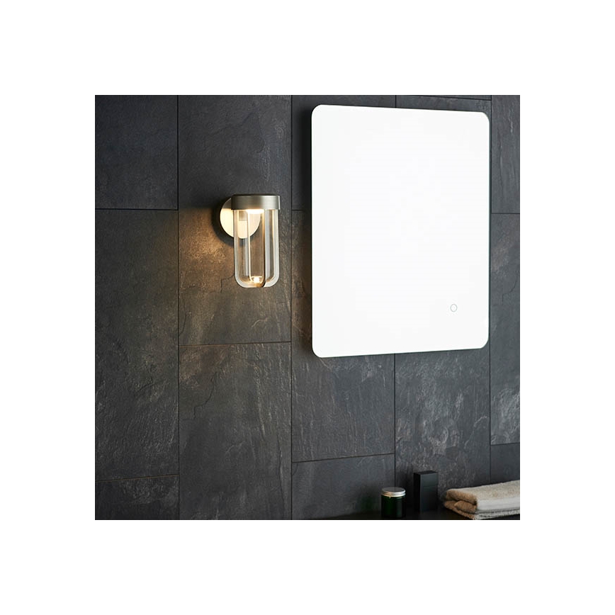 Endon 92782 - Applique da parete per bagno LED/8W/230V IP44 2700K cromo opaco