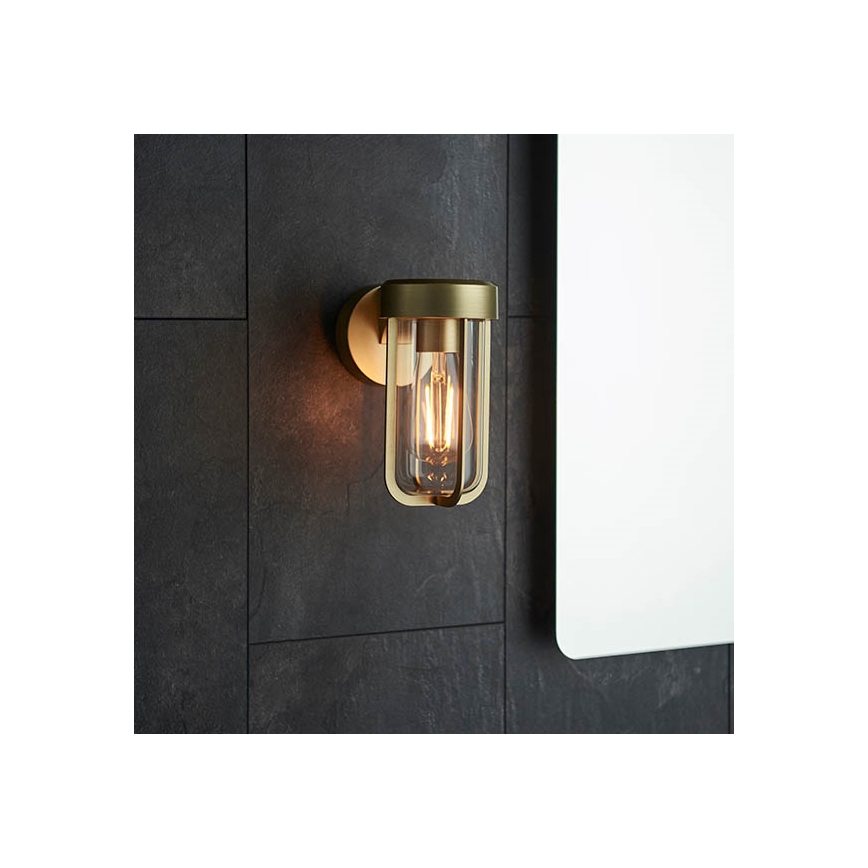 Endon 92855 - Applique da parete per bagno 1xE27/6W/230V IP44 ottone